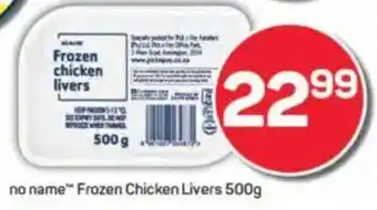 Pick n Pay no name Frozen Chicken Livers offer