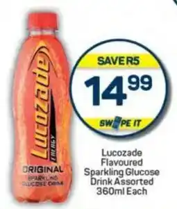 Pick n Pay Lucozade Flavoured Sparkling Glucose Drink Assorted offer