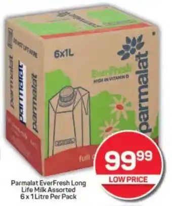 Pick n Pay Parmalat EverFresh Long Life Milk Assorted offer