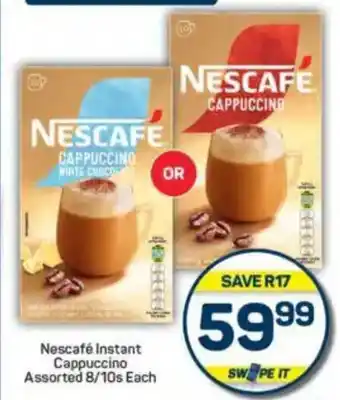 Pick n Pay Nescafé Instant Cappuccino Assorted offer