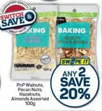 Pick n Pay PnP Walnuts, Pecan Nuts, Hazelnuts, Almonds Assorted offer