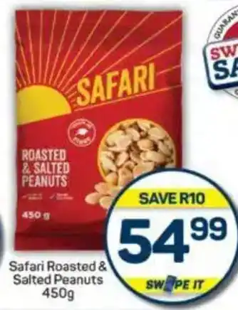 Pick n Pay Safari Roasted & Salted Peanuts offer