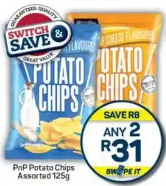 Pick n Pay PnP Potato Chips Assorted offer