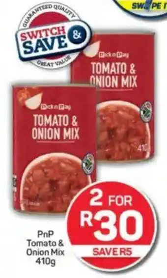 Pick n Pay PnP Tomato & Onion Mix offer