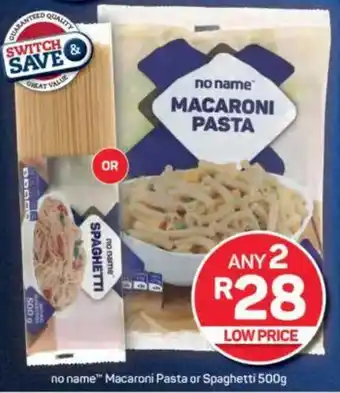 Pick n Pay no name Macaroni Pasta or Spaghetti offer