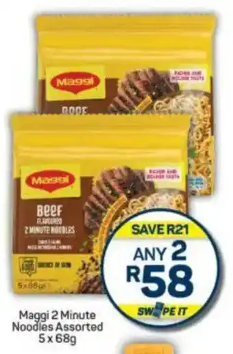 Pick n Pay Maggi 2 Minute Noodles Assorted offer