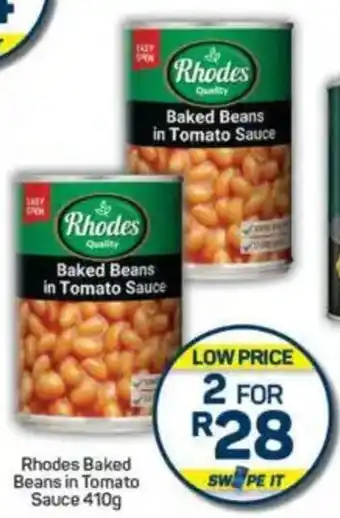 Pick n Pay Rhodes Baked Beans in Tomato Sauce offer