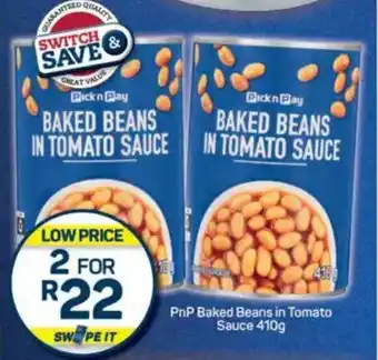 Pick n Pay PnP Baked Beans in Tomato Sauce offer