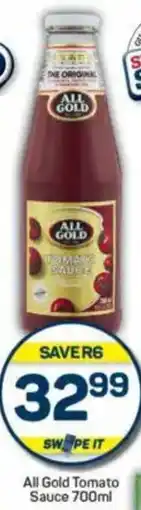 Pick n Pay All Gold Tomato Sauce offer