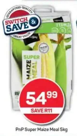 Pick n Pay PnP Super Maize Meal offer