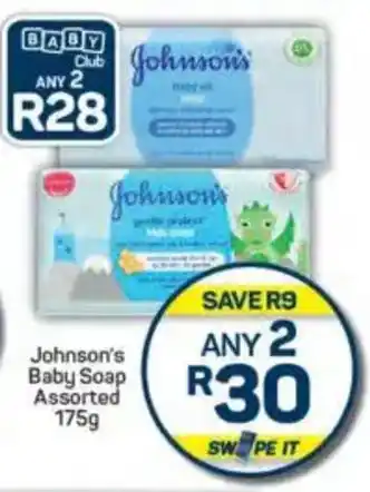 Pick n Pay Johnson's Baby Soap Assorted offer