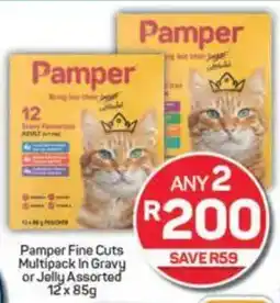 Pick n Pay Pamper Fine Cuts Multipack In Gravy or Jelly Assorted offer