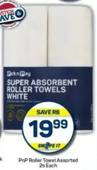 Pick n Pay PnP Roller Towel Assorted offer