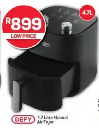 Pick n Pay DEFY Manual Air Fryer offer