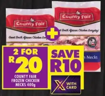 Shoprite County fair frozen chicken necks offer