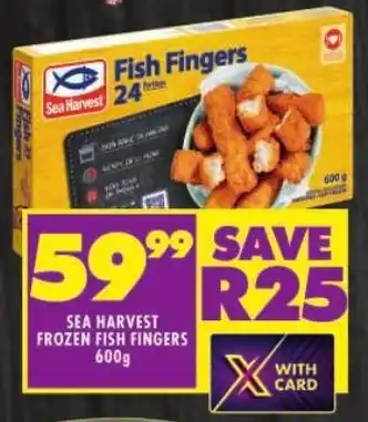 Shoprite Sea harvest frozen fish fingers offer