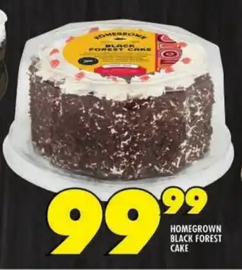 Shoprite Homegrown black forest cake offer