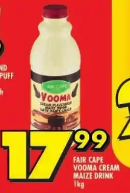 Shoprite Fair cape vooma cream maize drink offer