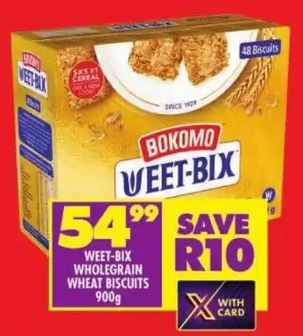 Shoprite Weet-bix wholegrain wheat biscuits offer