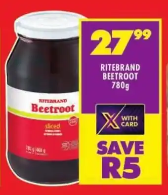 Shoprite Ritebrand beetroot offer