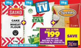 Shoprite All 3 for R199 offer