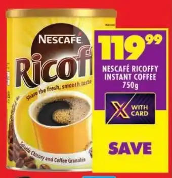 Shoprite Nescafé ricoffy instant coffee offer