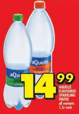 Shoprite Aquelle flavoured sparkling water all variants offer