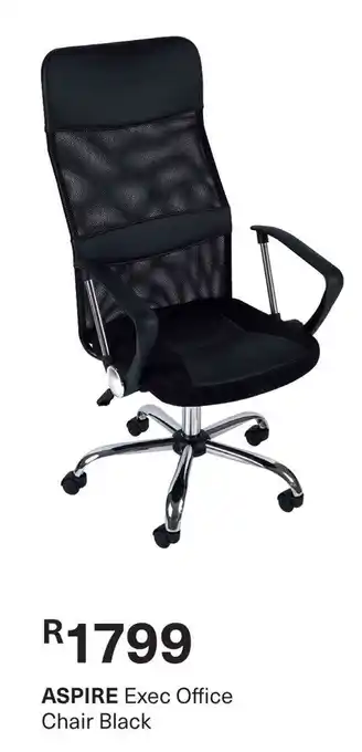 Pick n Pay ASPIRE Exec Office Chair Black offer