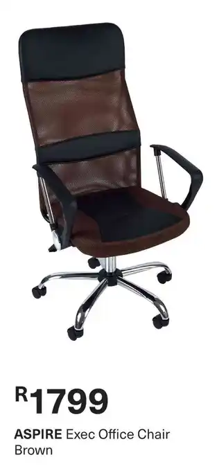 Pick n Pay ASPIRE Exec Office Chair Brown offer