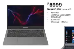 Pick n Pay PACKARD BELL Lemans i3 offer