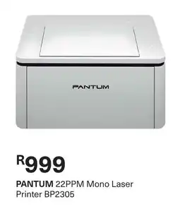 Pick n Pay PANTUM 22PPM Mono Laser Printer BP2305 offer