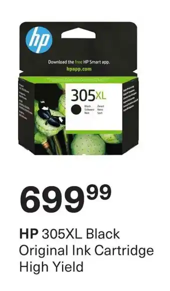 Pick n Pay HP 305XL Black Original Ink Cartridge High Yield offer