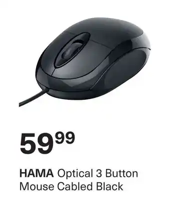 Pick n Pay HAMA Optical 3 Button Mouse Cabled Black offer