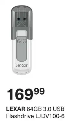 Pick n Pay LEXAR 64GB 3.0 USB Flashdrive offer