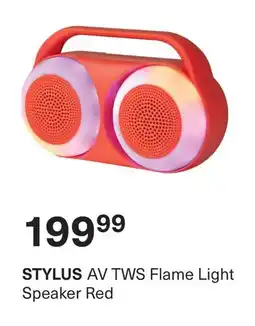 Pick n Pay STYLUS AV TWS Flame Light Speaker Red offer