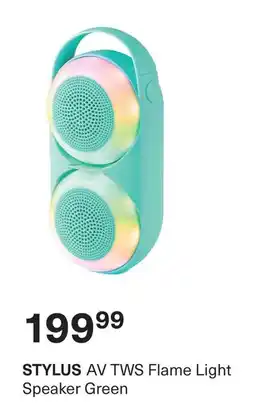 Pick n Pay STYLUS AV TWS Flame Light Speaker Green offer