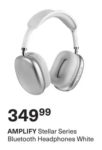 Pick n Pay AMPLIFY Stellar Series Bluetooth Headphones White offer