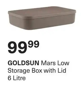 Pick n Pay GOLDSUN Mars Low Storage Box with Lid offer