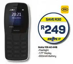 Pick n Pay Hypermarket Nokia 105 AE 4MB offer