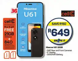 Pick n Pay Hypermarket Hisense U61 32GB offer