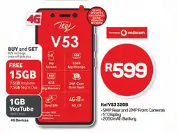 Pick n Pay Hypermarket Itel V53 32GB offer