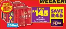 Shoprite Liquor Castle lager beer offer