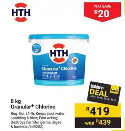 Builders Warehouse HTH Granular+ Chlorine offer