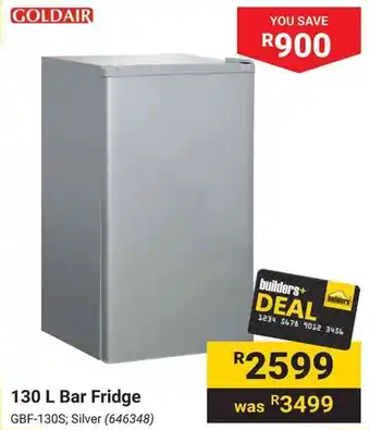 Builders Warehouse GOLDAIR Bar Fridge offer