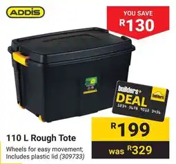 Builders Warehouse ADDIS Rough Tote offer