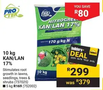 Builders Warehouse KAN/LAN 17% offer