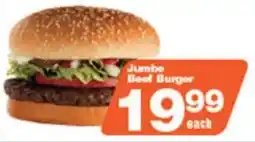 Check Star Jumbo Beef Burger offer