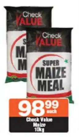 Check Star Check Value Maize offer