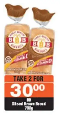 Check Star BB Sliced Brown Bread offer