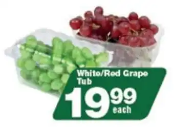 Check Star White/Red Grape Tub offer